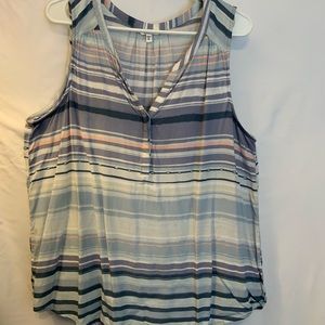 Sleeveless summer top